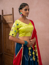 Blue Chaniya Choli